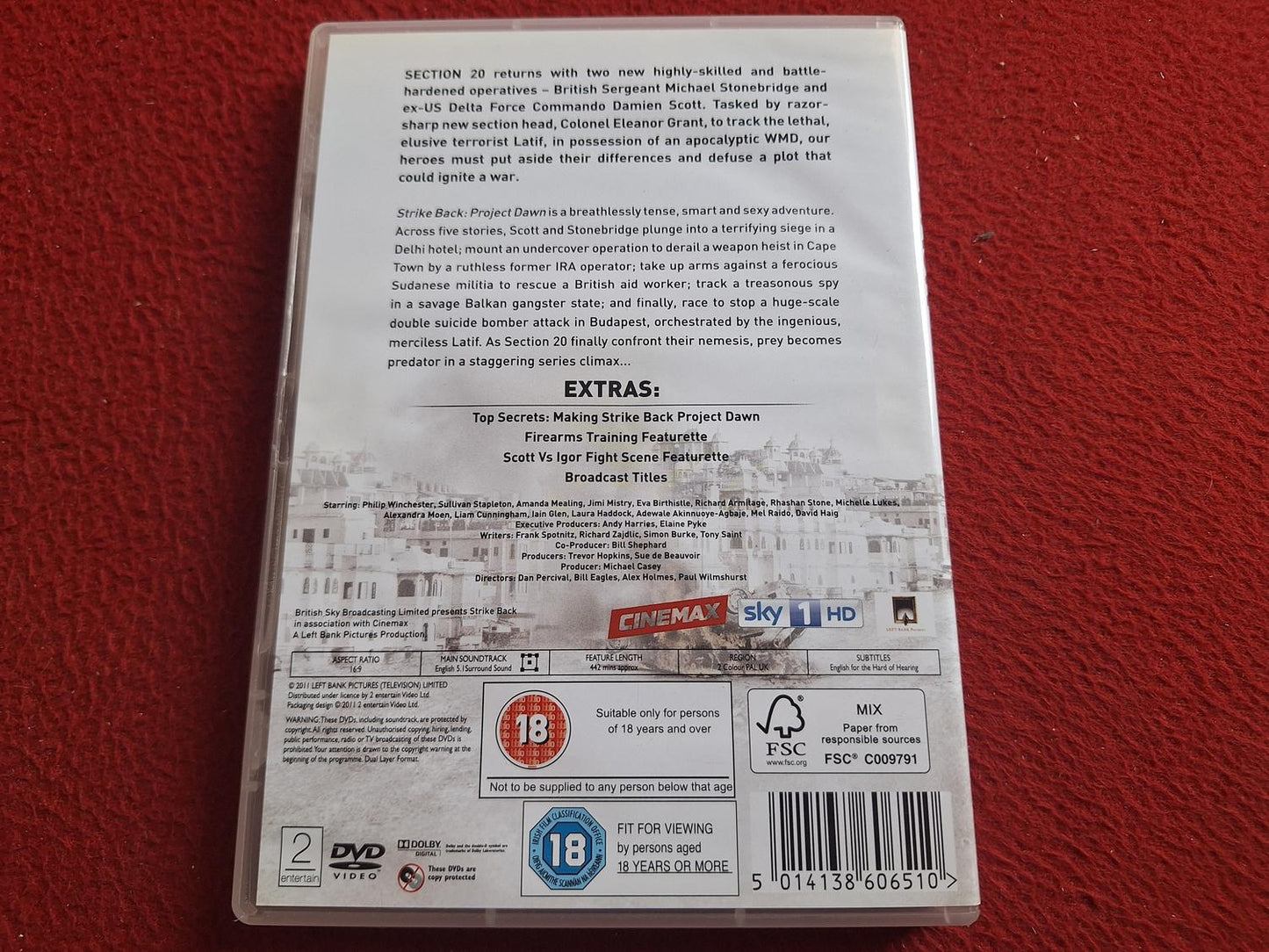 STRIKE BACK PROJECT DAWN BOX DVD