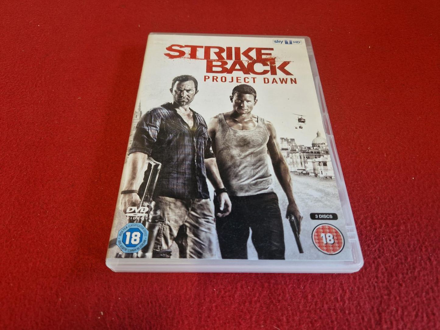 STRIKE BACK PROJECT DAWN BOX till DVD