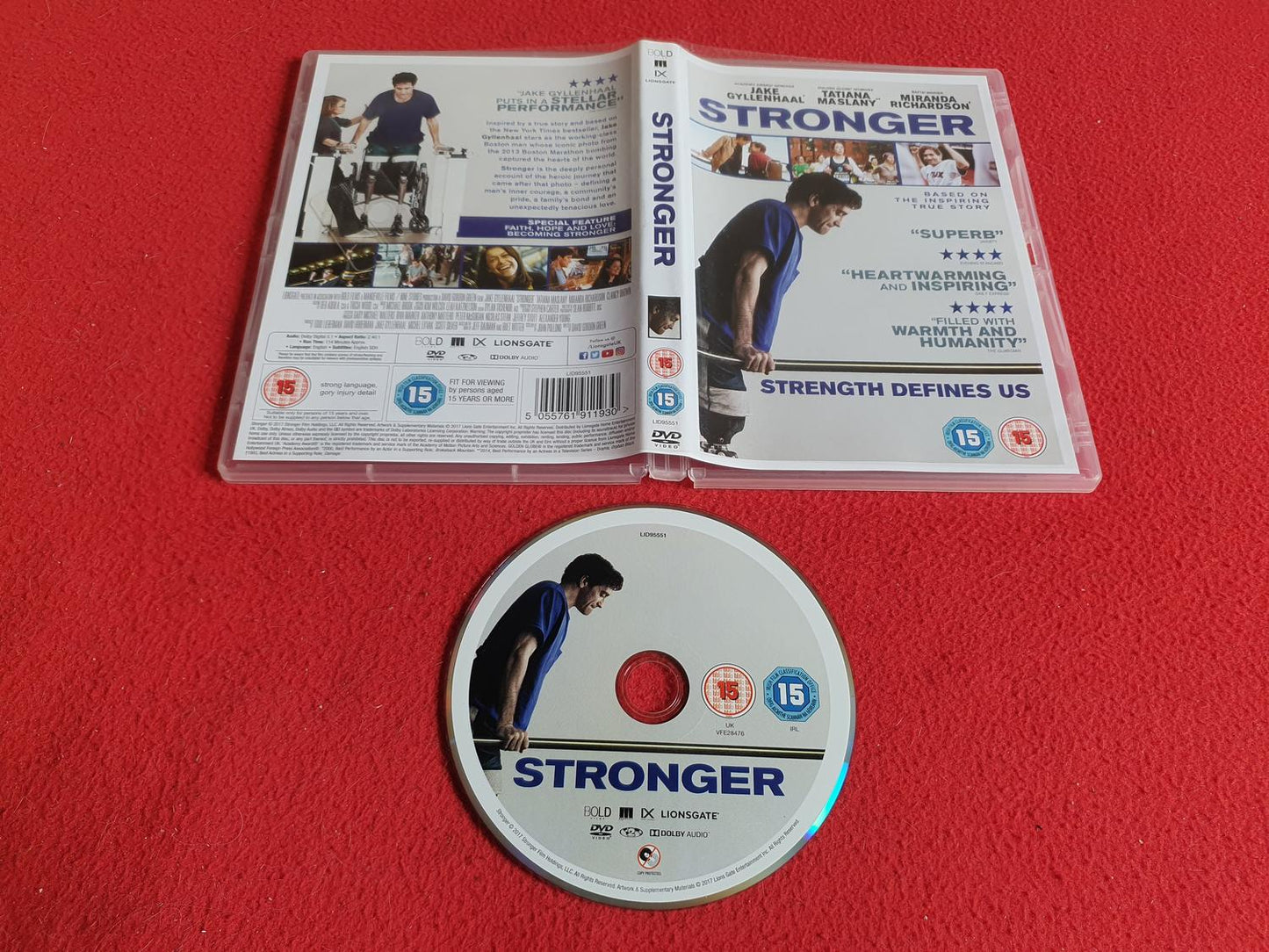 STRONGER till DVD