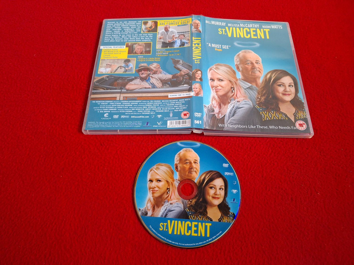 ST. VINCENT DVD