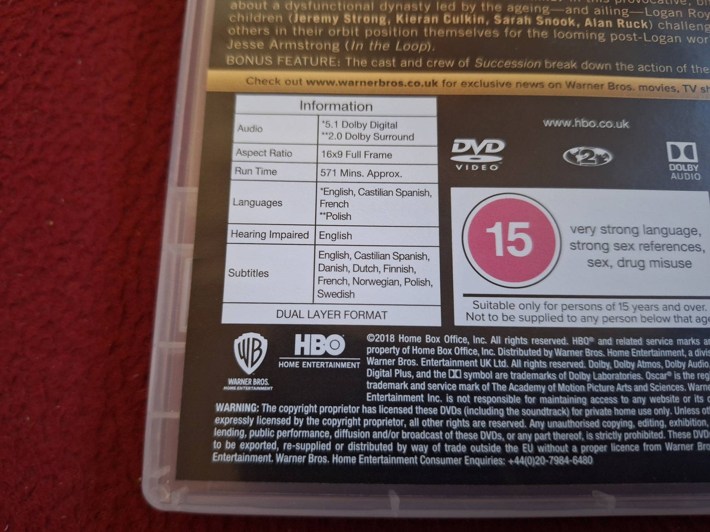 SUCCESSION SEASON 1 BOX DVD