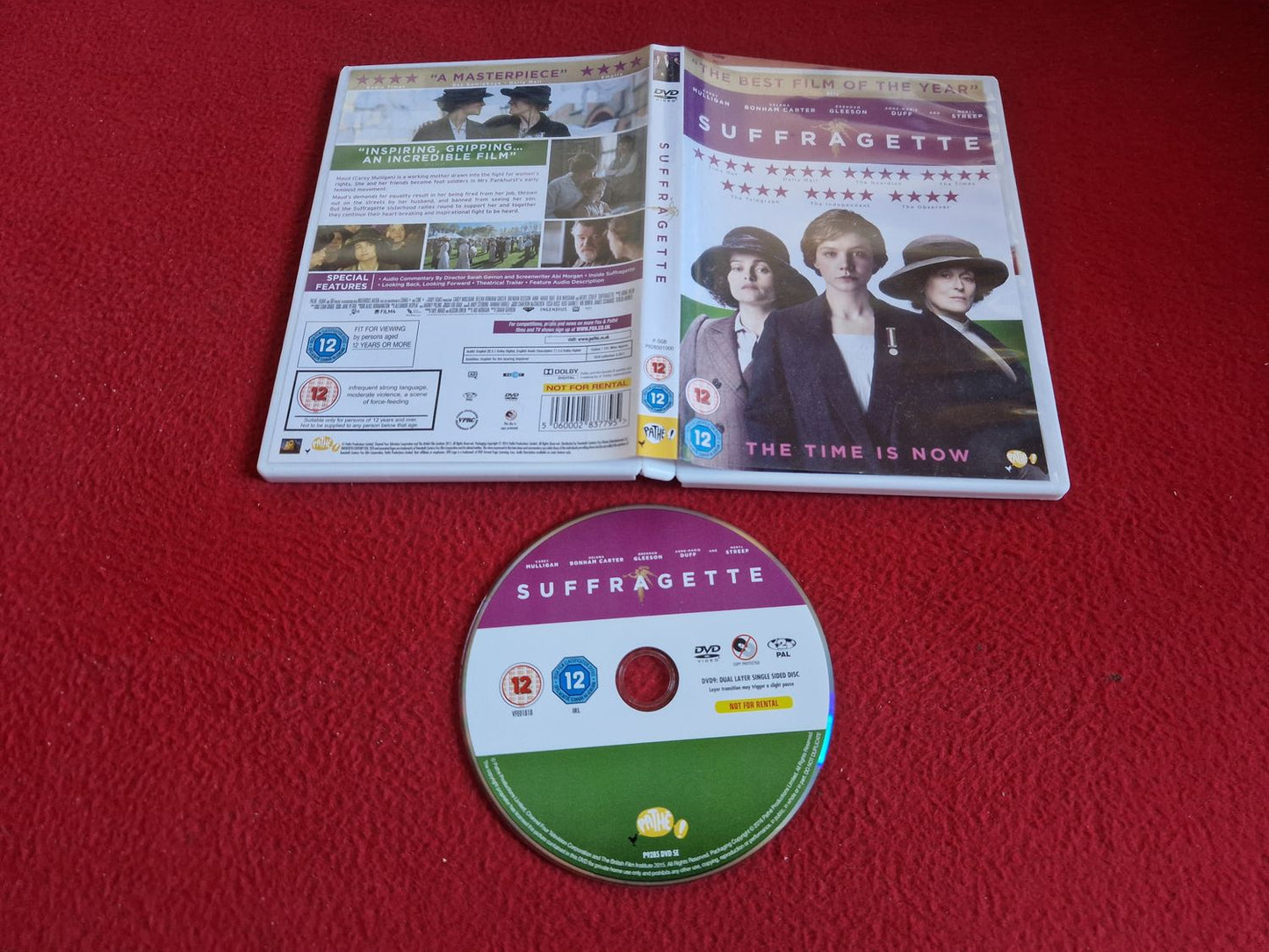 SUFFRAGETTE DVD