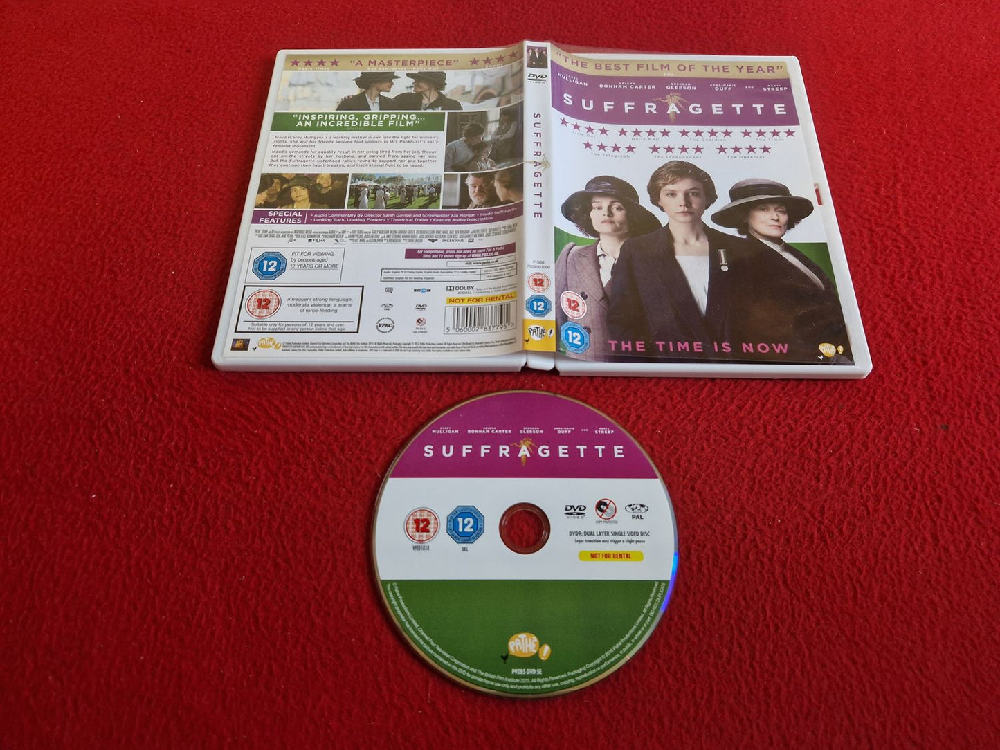 SUFFRAGETTE DVD