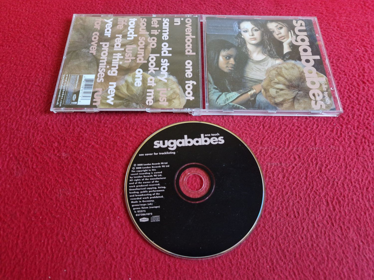 SUGABABES ONE TOUCH CD
