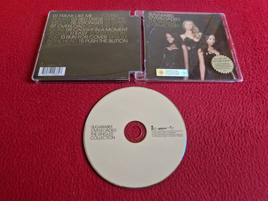 SUGABABES OVERLOADED THE SINGLES COLLECTION SPECIAL EDITION CD