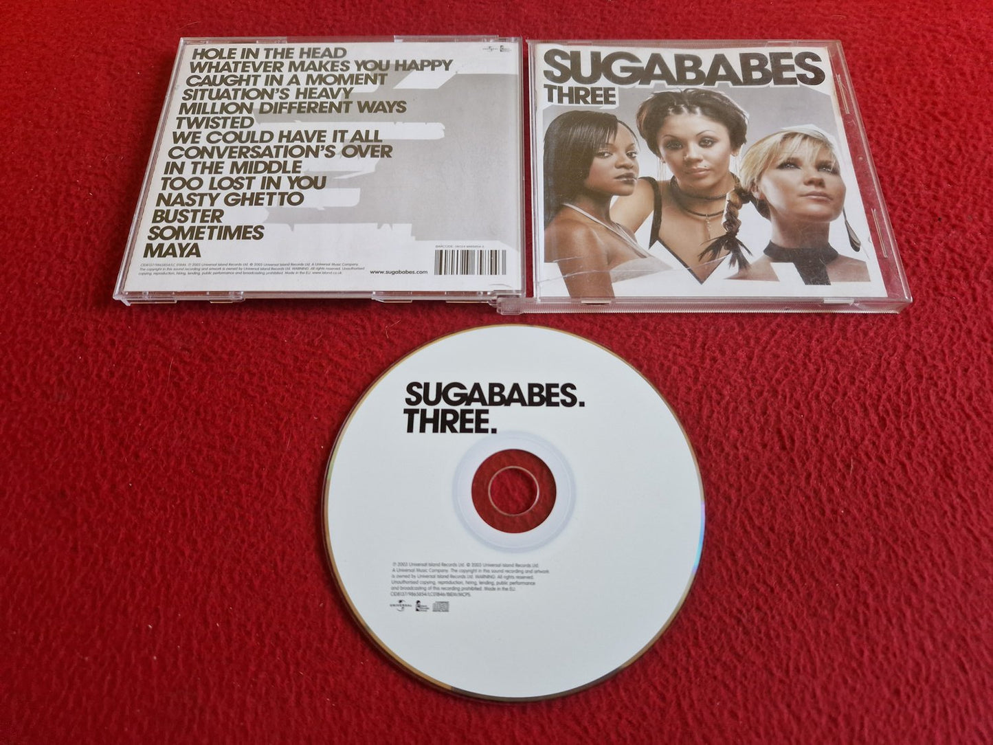 SUGABABES THREE CD