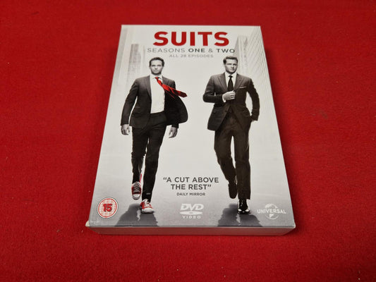 SUITS SEASONS 1 & 2 BOX till DVD