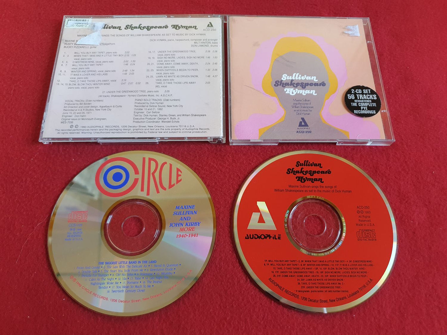 SULLIVAN SHAKESPEARE HYMAN till CD