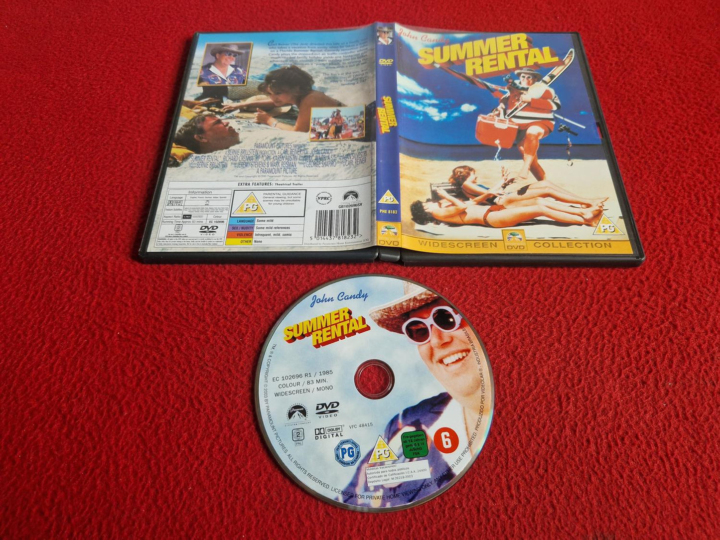 SUMMER RENTAL [ SVENSK TEXT ] DVD