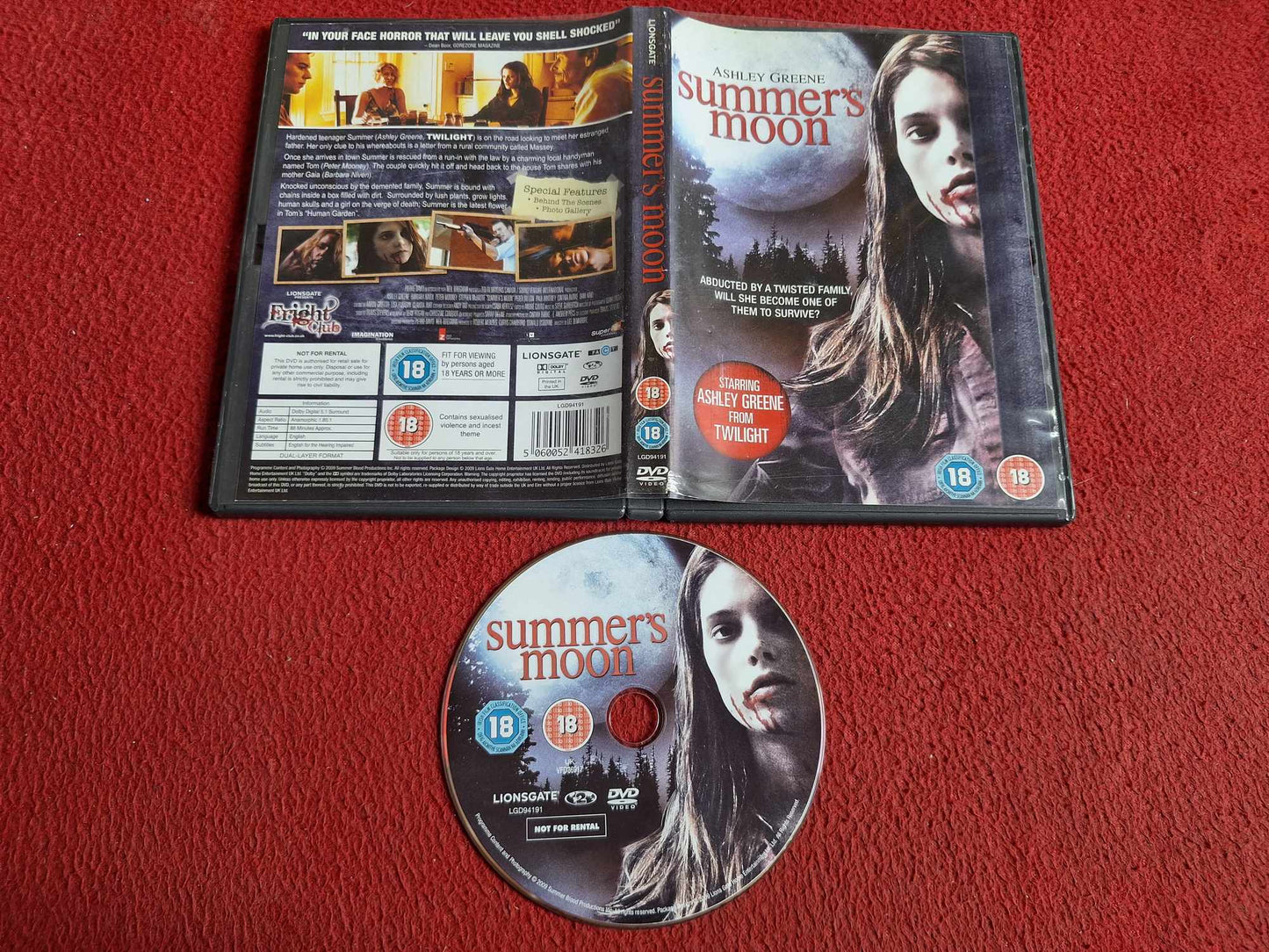 SUMMER'S MOON DVD