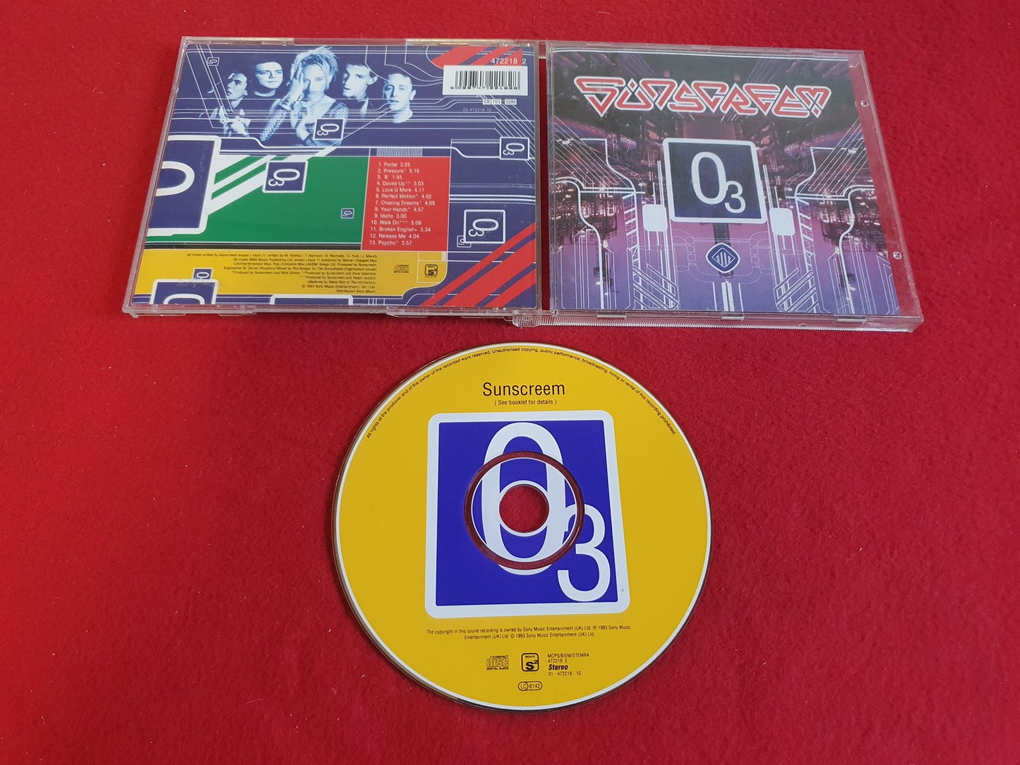 SUNSCREEM O3 till CD
