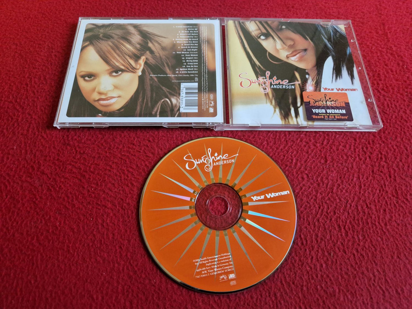 SUNSHINE ANDERSON YOUR WOMAN CD