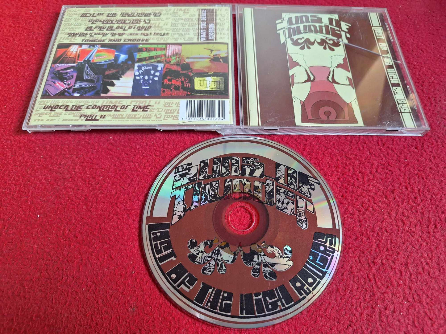 SUNS OF THUNDER LAST OF THE HIGH ROLLERS CD