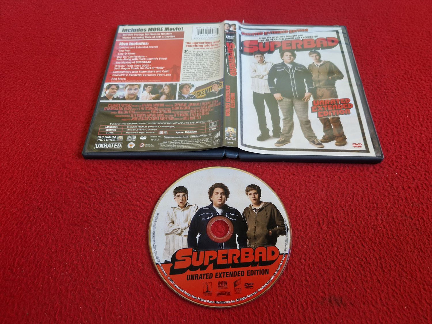SUPERBAD DVD