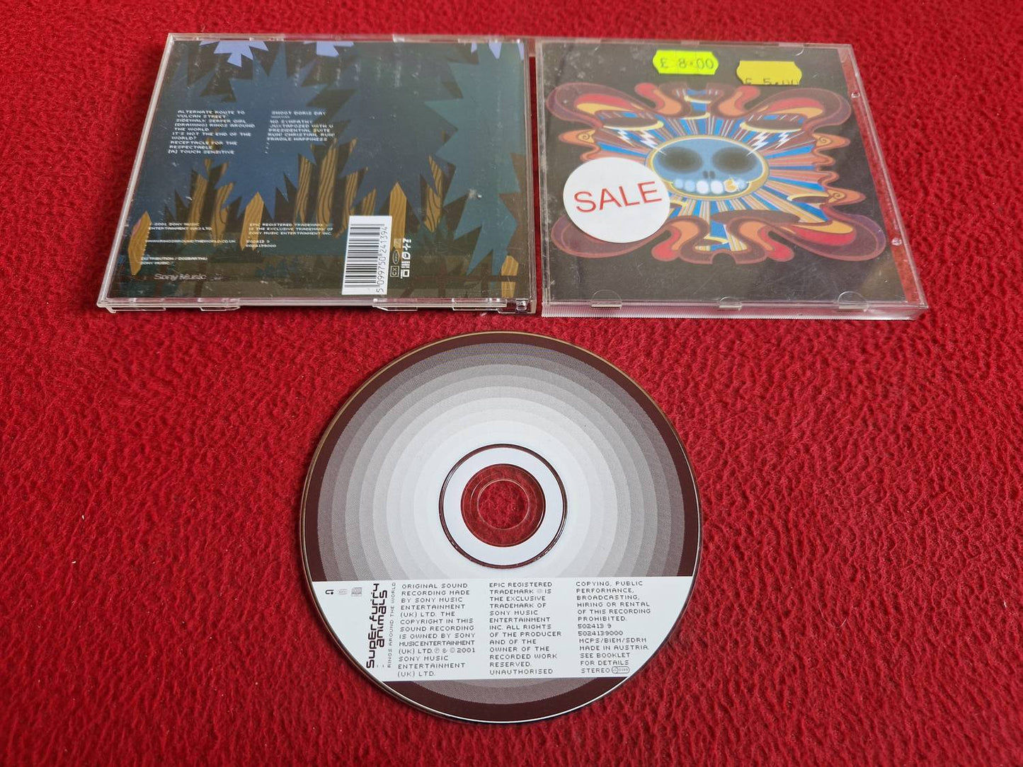 SUPER FURRY ANIMALS RINGS AROUND THE WORLD CD