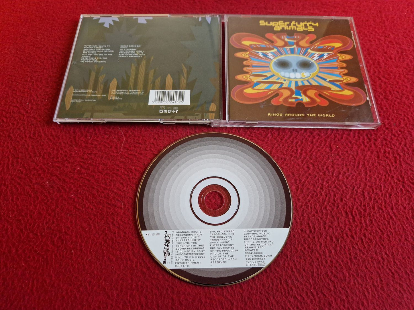SUPERFURRY ANIMALS RINGS AROUND THE WORLD CD