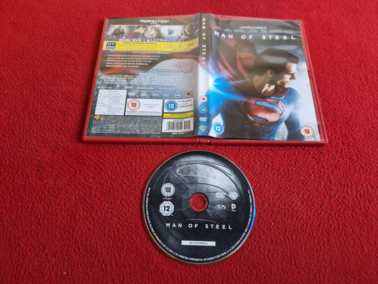 SUPERMAN MAN OF STEEL DVD