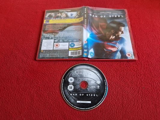 SUPERMAN MAN OF STEEL DVD