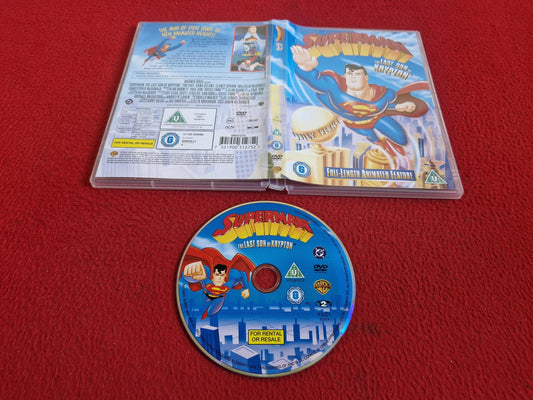 SUPERMAN THE LAST SON OF KRYPTON DVD