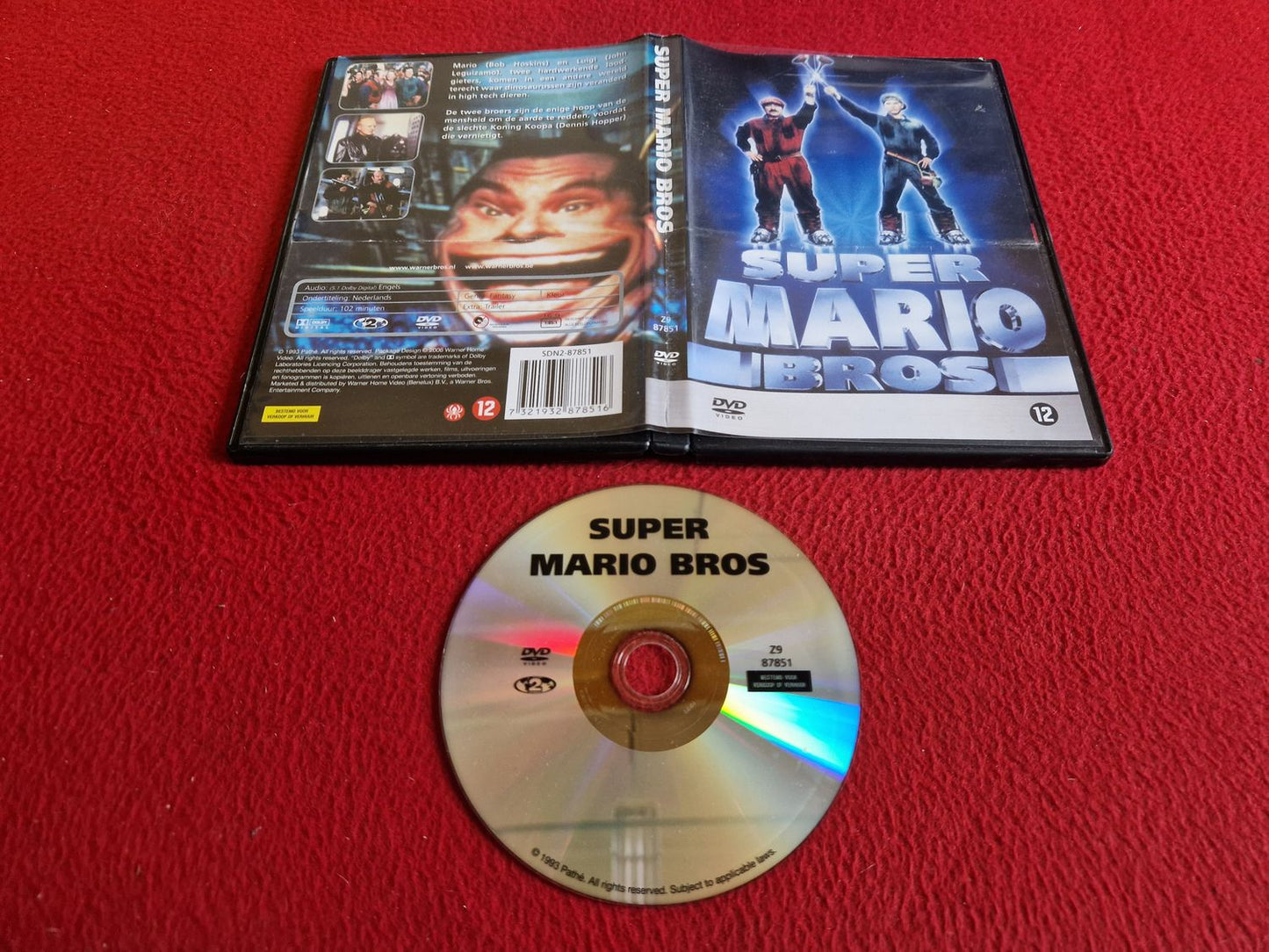 SUPER MARIO BROS DVD
