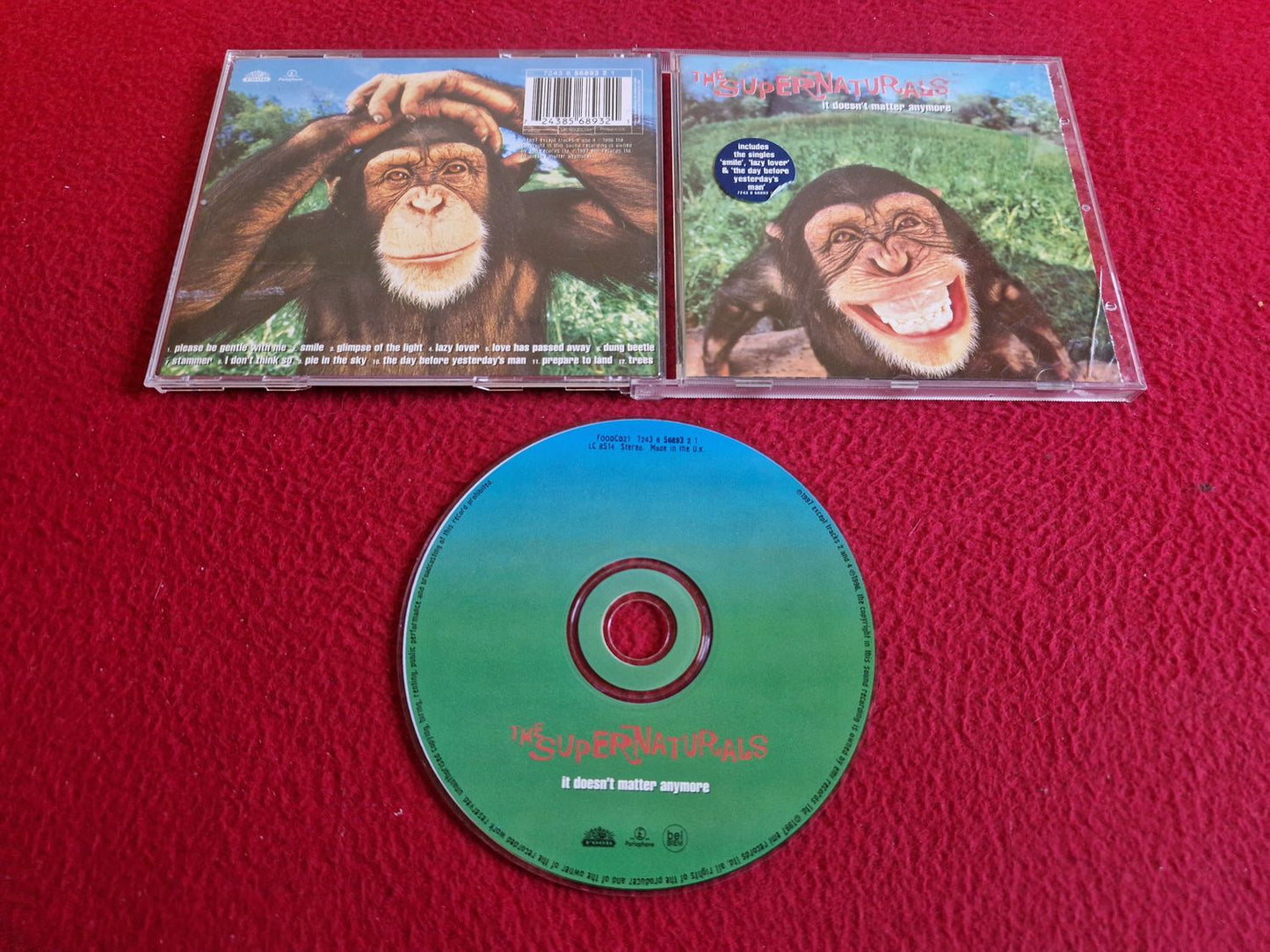 SUPERNATURALS IT DOESN'T MATTER ANYMORE CD