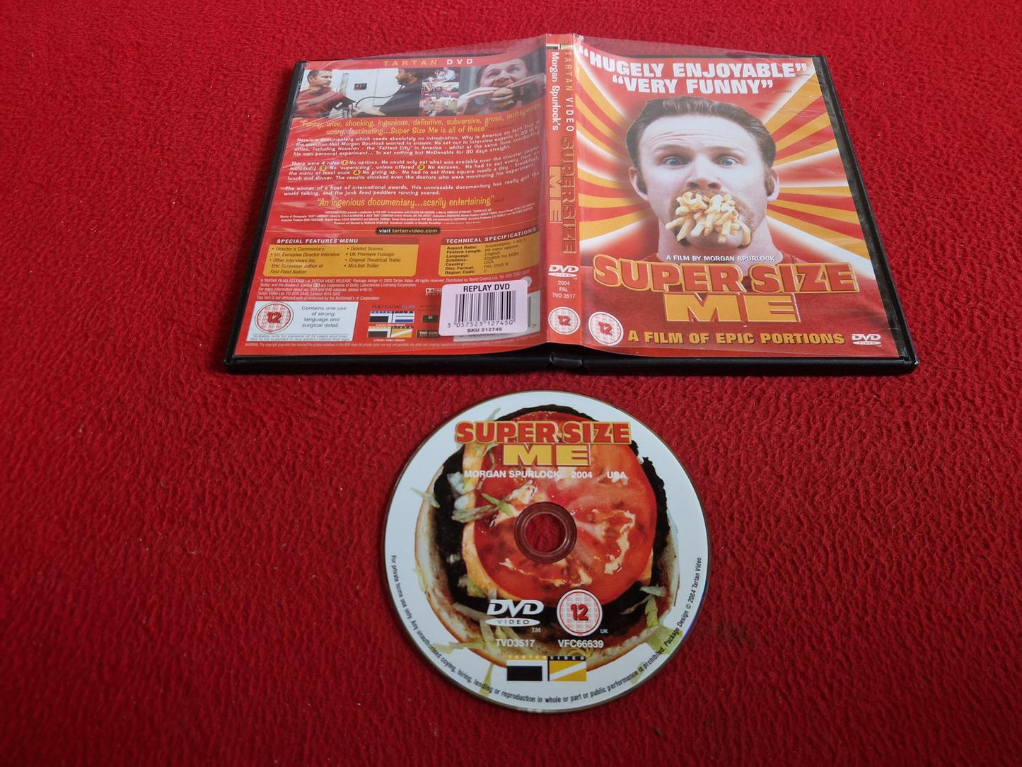 SUPER SIZE ME DVD