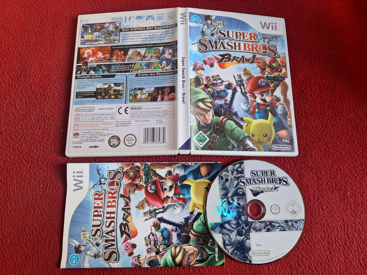 SUPER SMASH BROS BRAWL till Nintendo Wii