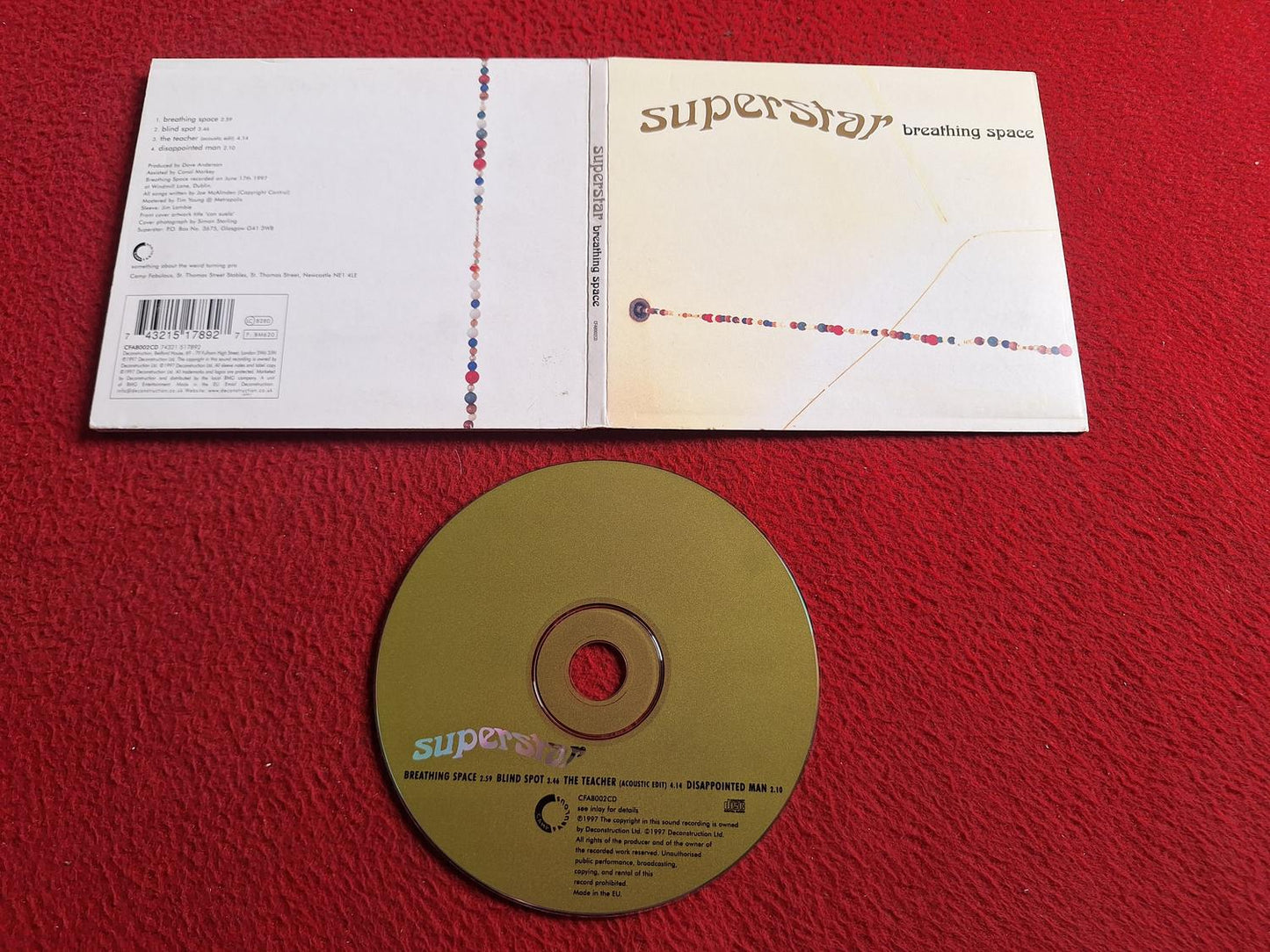 SUPERSTAR BREATHING SPACE CD