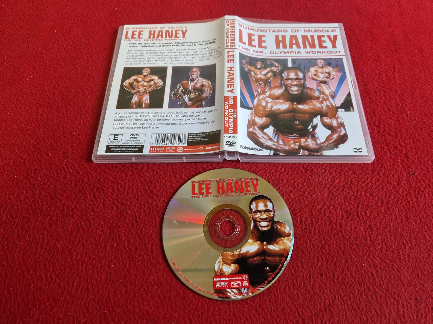 SUPERSTARS OF MUSCLE - LEE HARVEY - THE MR. OLYMPIA WORKOUT DVD