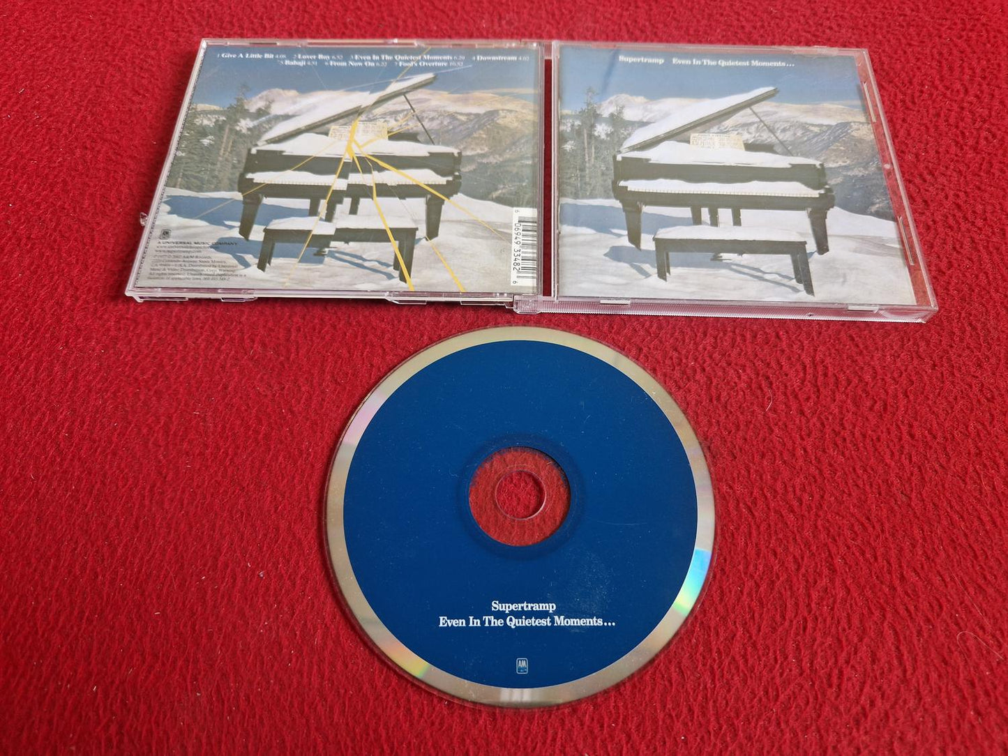 SUPERTRAMP EVEN IN THE QUIETEST MOMENTS... CD