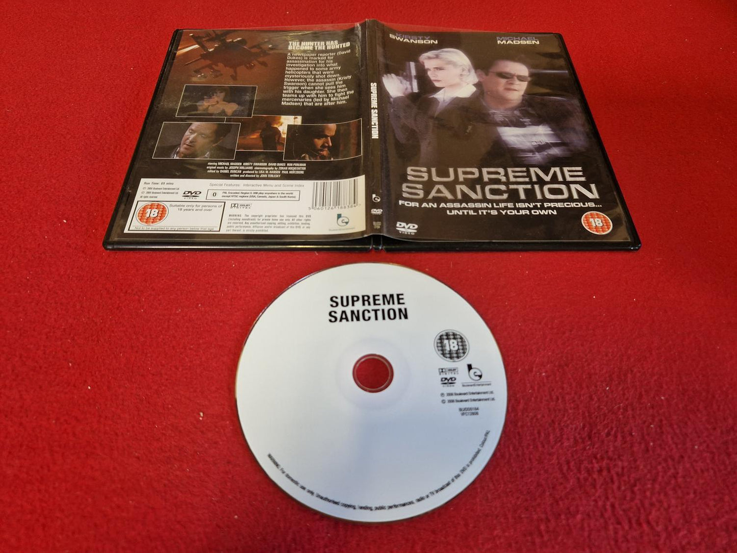 SUPREME SANCTION till DVD