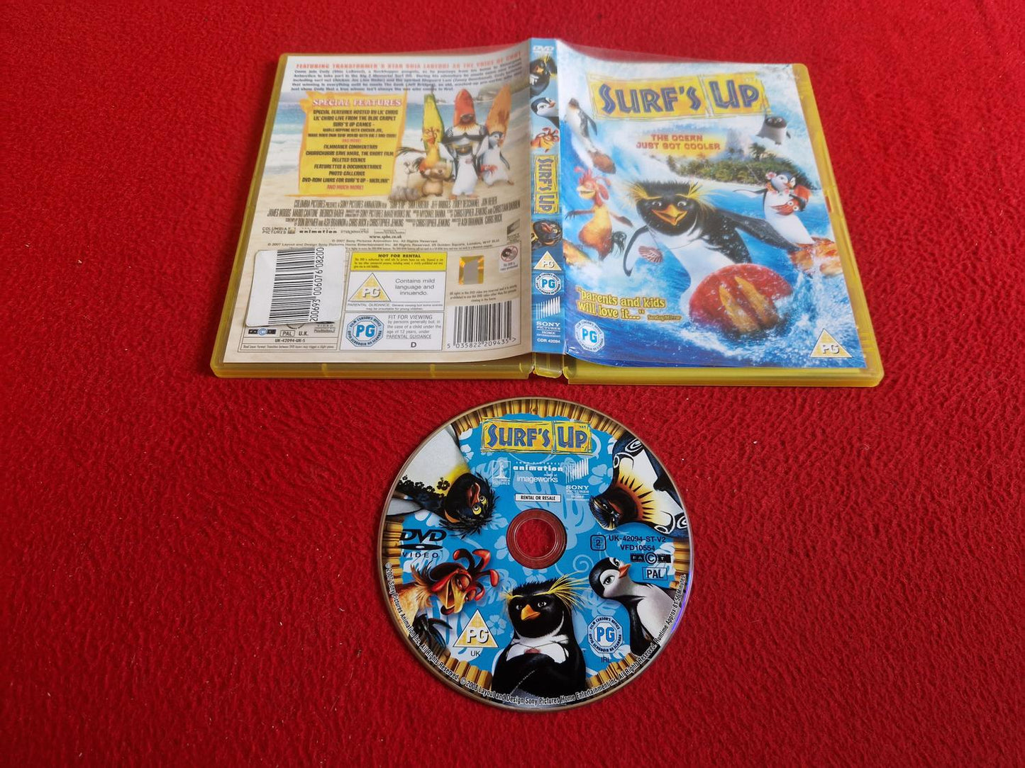 SURF'S UP THE OCEAN JUST GOT COOLER DVD