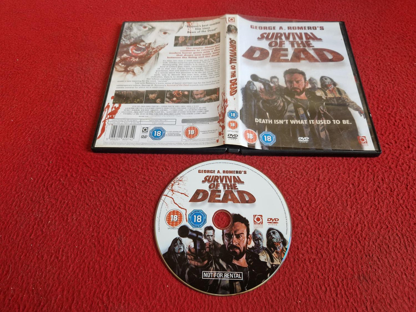 SURVIVAL OF THE DEAD DVD