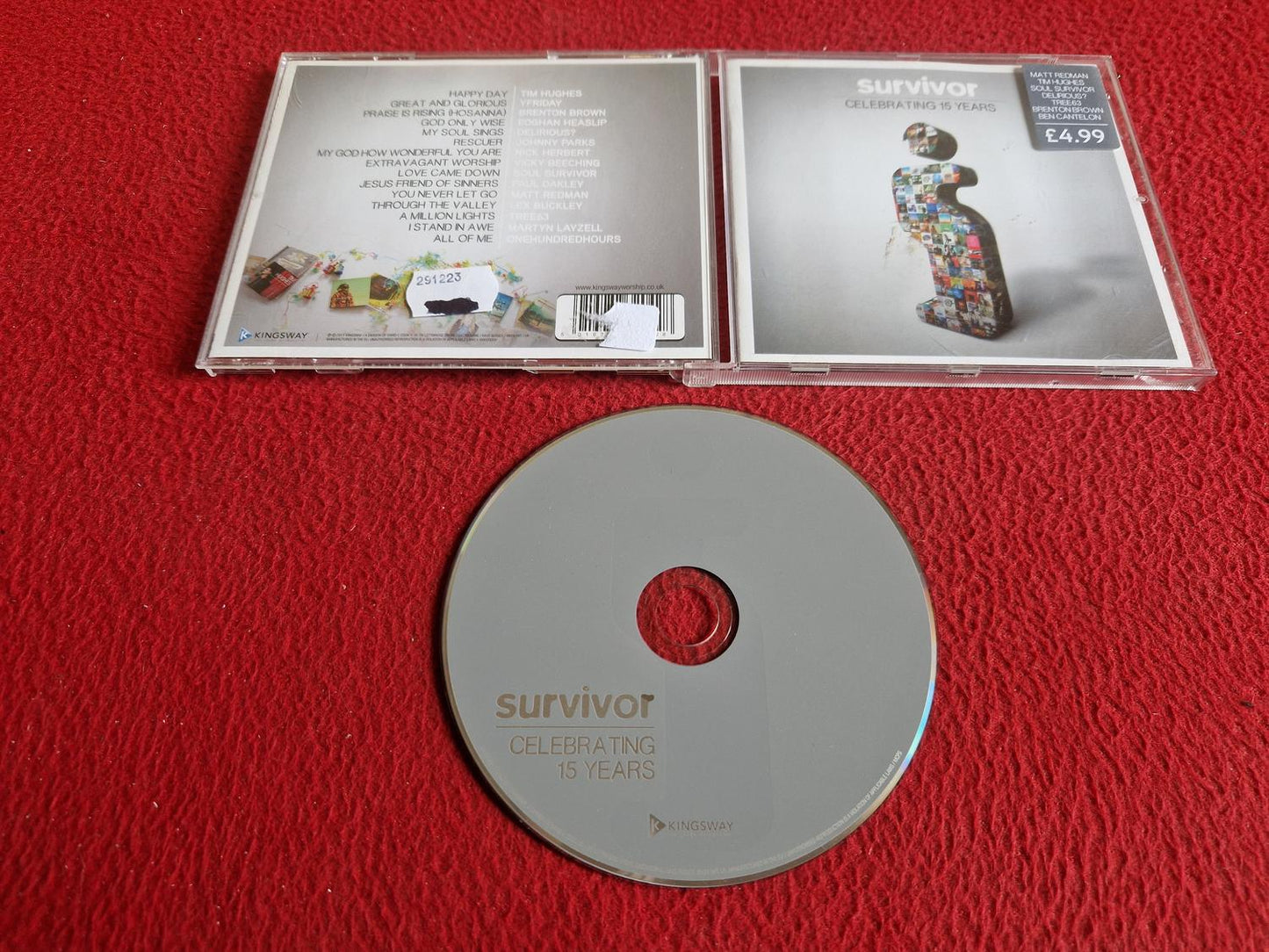 SURVIVOR CELEBRATING 15 YEARS CD