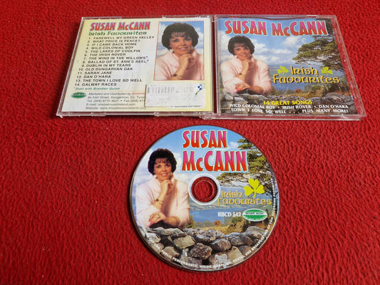 SUSAN MCCANN IRISH FAVOURITES CD