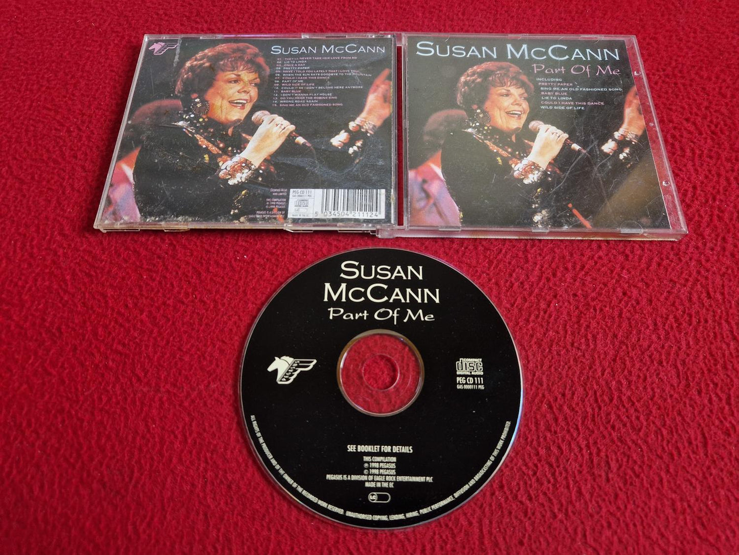 SUSAN MCCANN PART OF ME CD