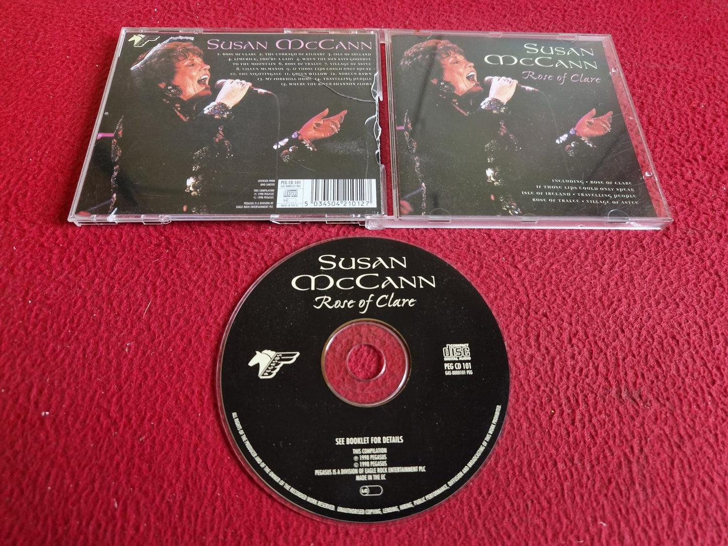 SUSAN MCCANN ROSE OF CLARE CD