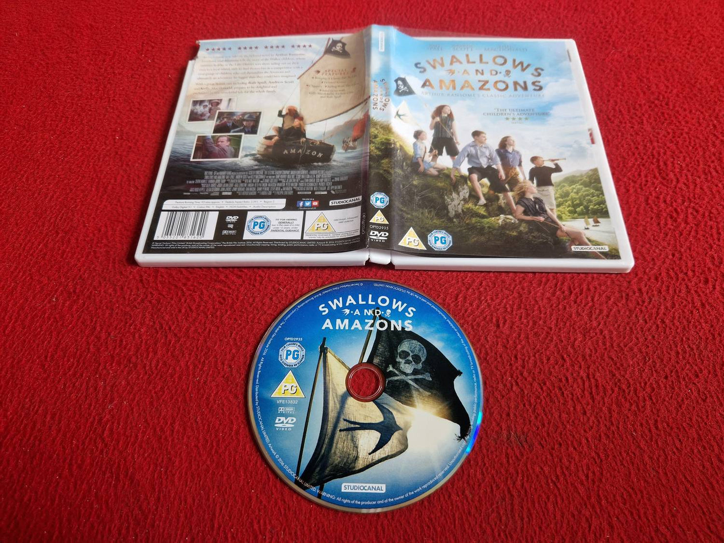 SWALLOWS AND AMAZONS DVD