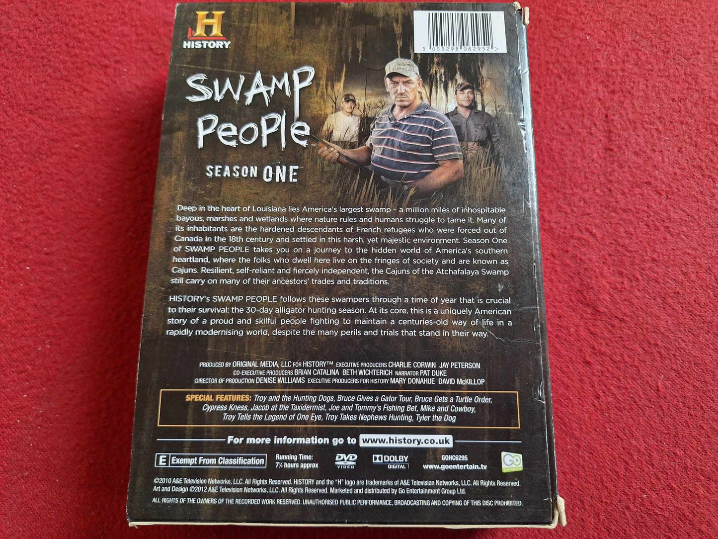 SWAMP PEOPLE SEASON 1 BOX DVD