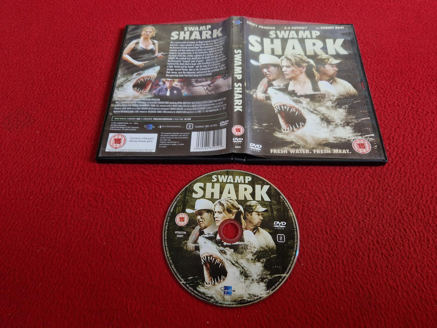 SWAMP SHARK DVD