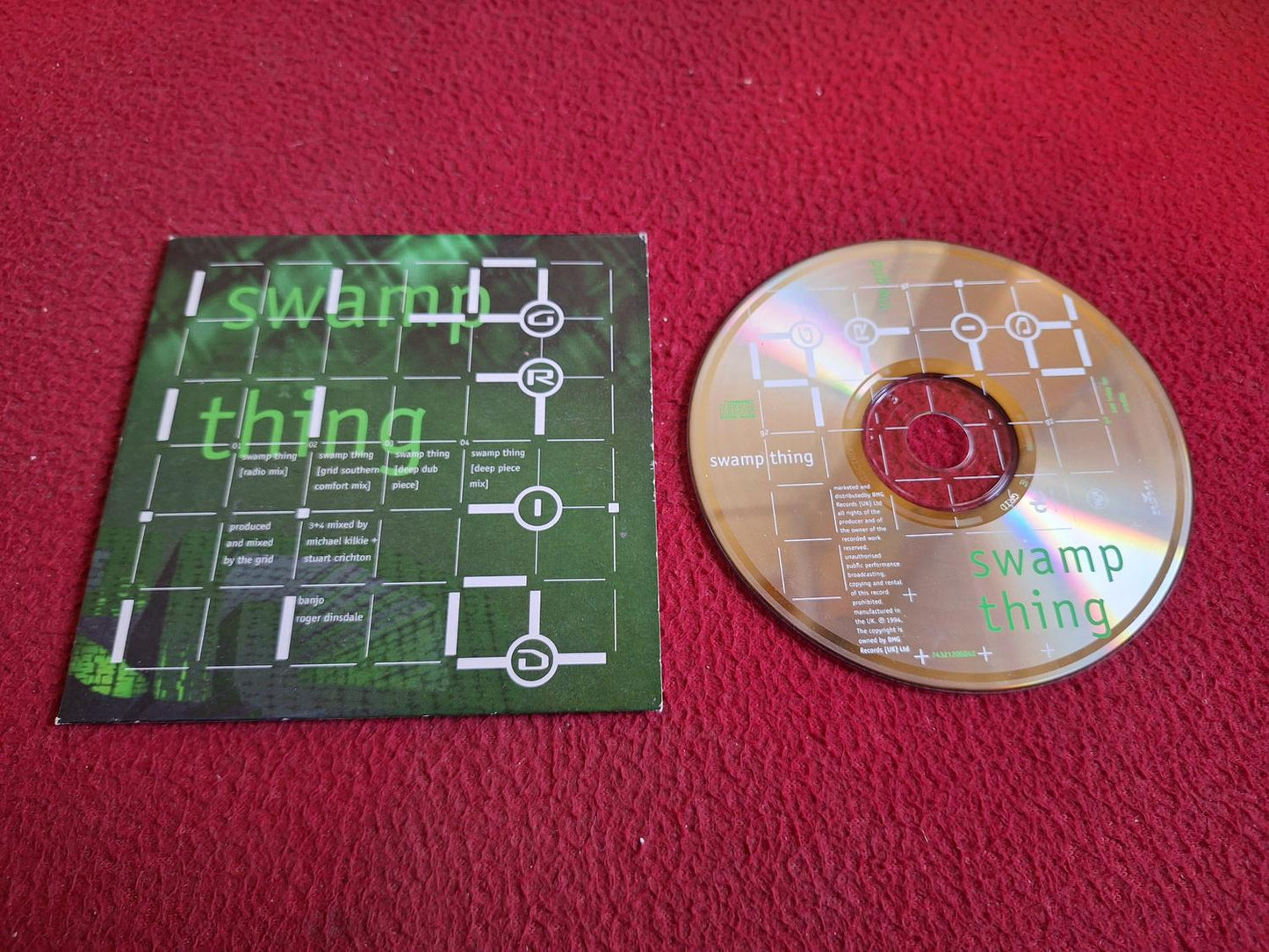 SWAMP THING GRID CD