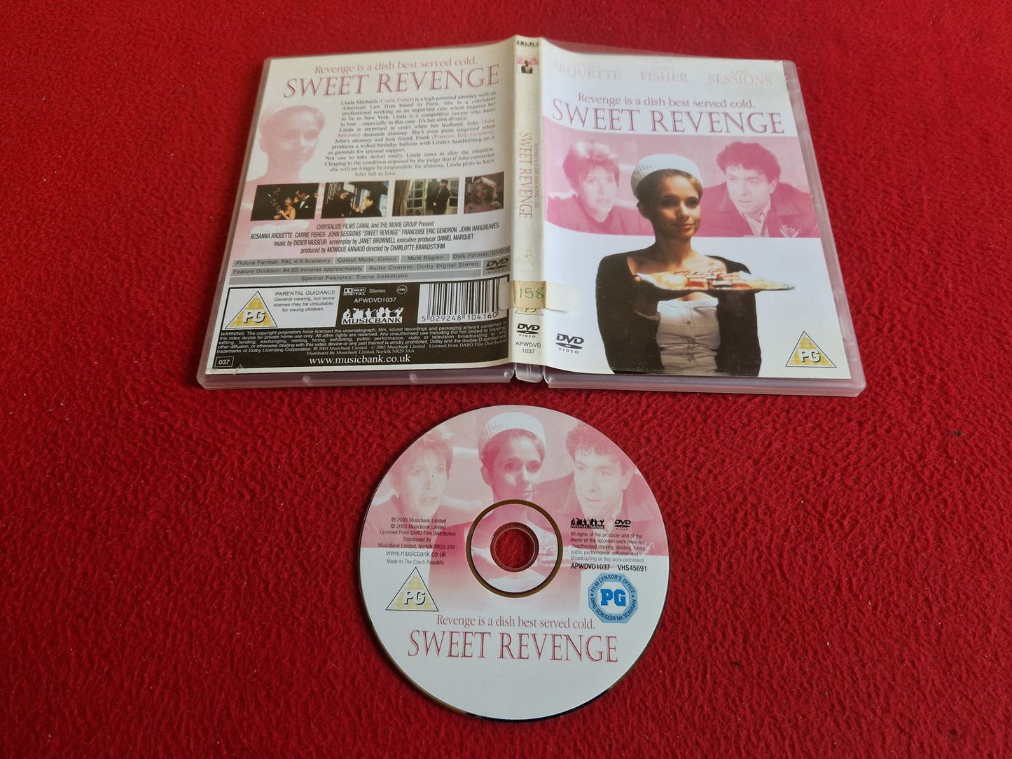SWEET REVENGE DVD