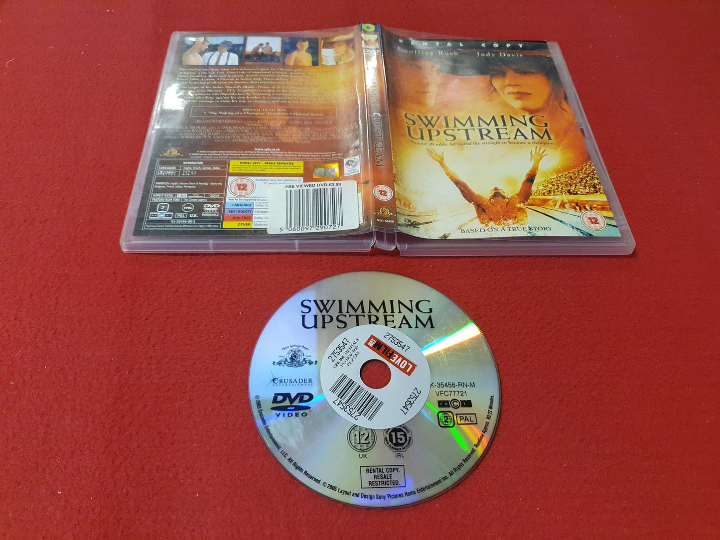 SWIMMING UPSTREAM till DVD