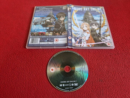 SWORD ART ONLINE PART 1 EPISODES 1 - 7 [JAPANSKT TAL / ENG. TAL / ENG. TEXT]DVD