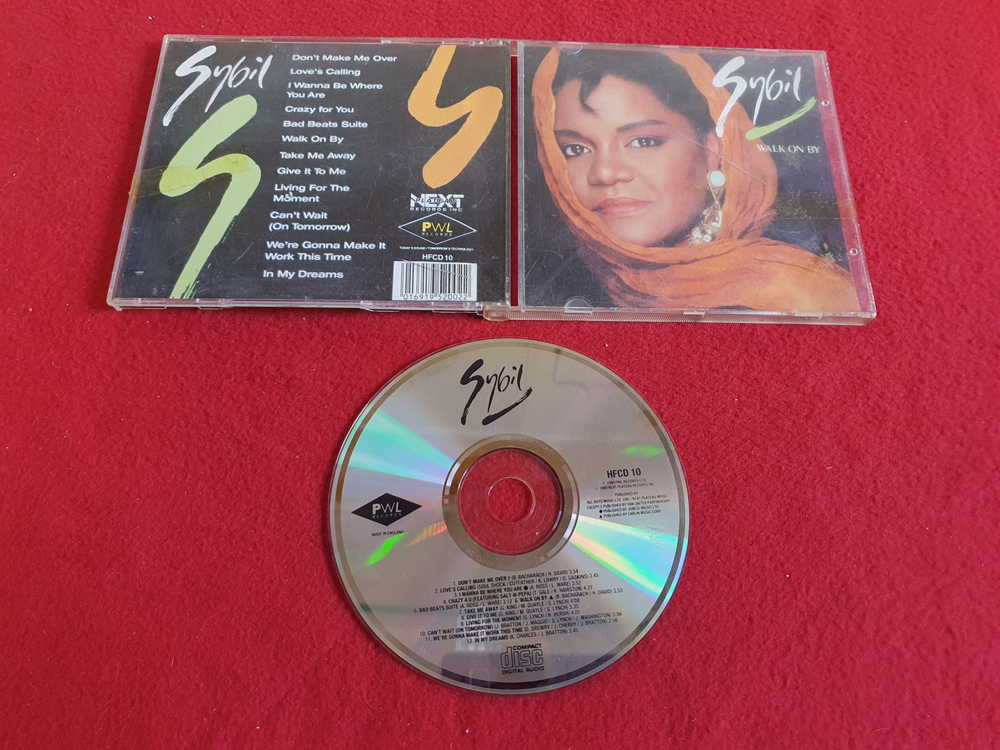 SYBIL WALK ON BY till CD