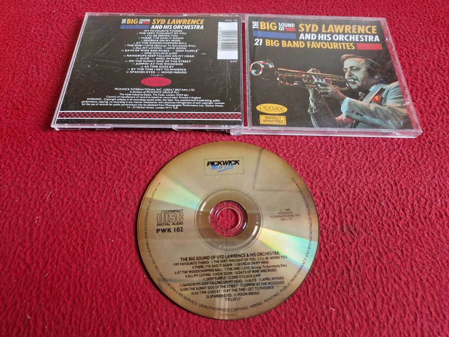 SYD LAWRENCE THE BIG SOUND OF 21 BIG BAND FAVOURITES CD