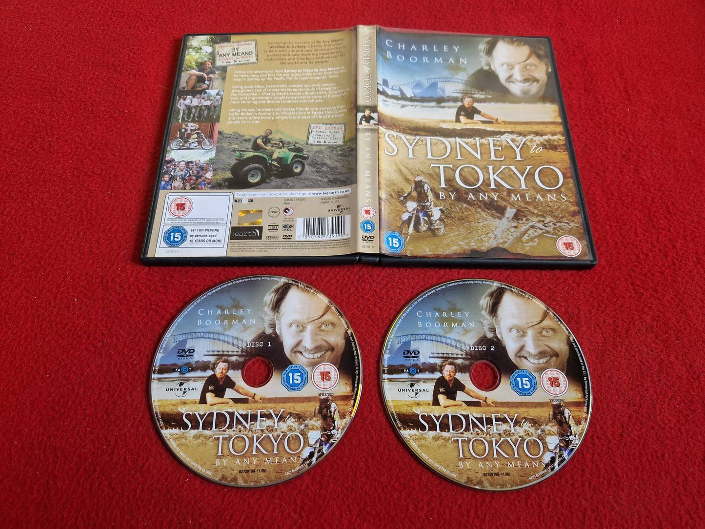 SYDNEY TO TOKYO BY ANY MEANS [ CHARLEY BOORMAN ] till DVD
