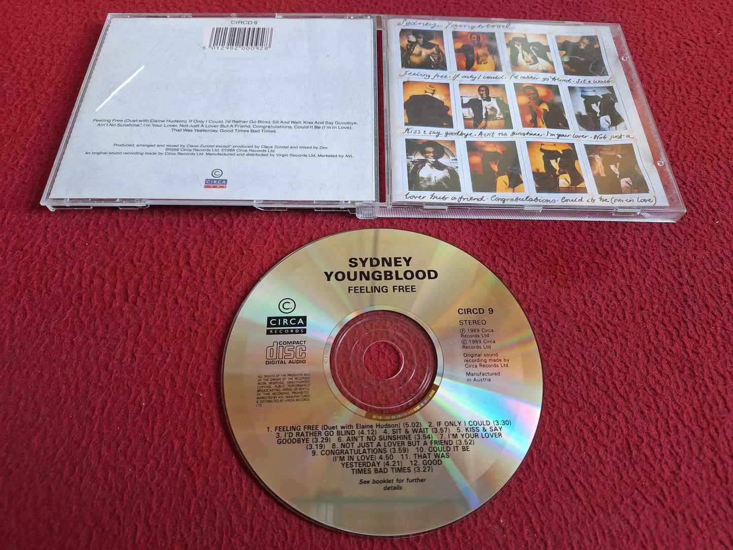 SYDNEY YOUNGBLOOD FEELING FREE CD