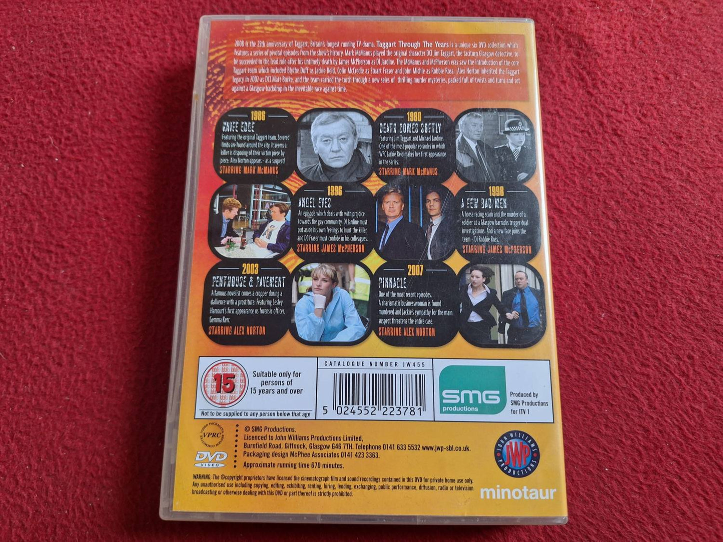 TAGGART THROUGH THE YEARS BOX DVD