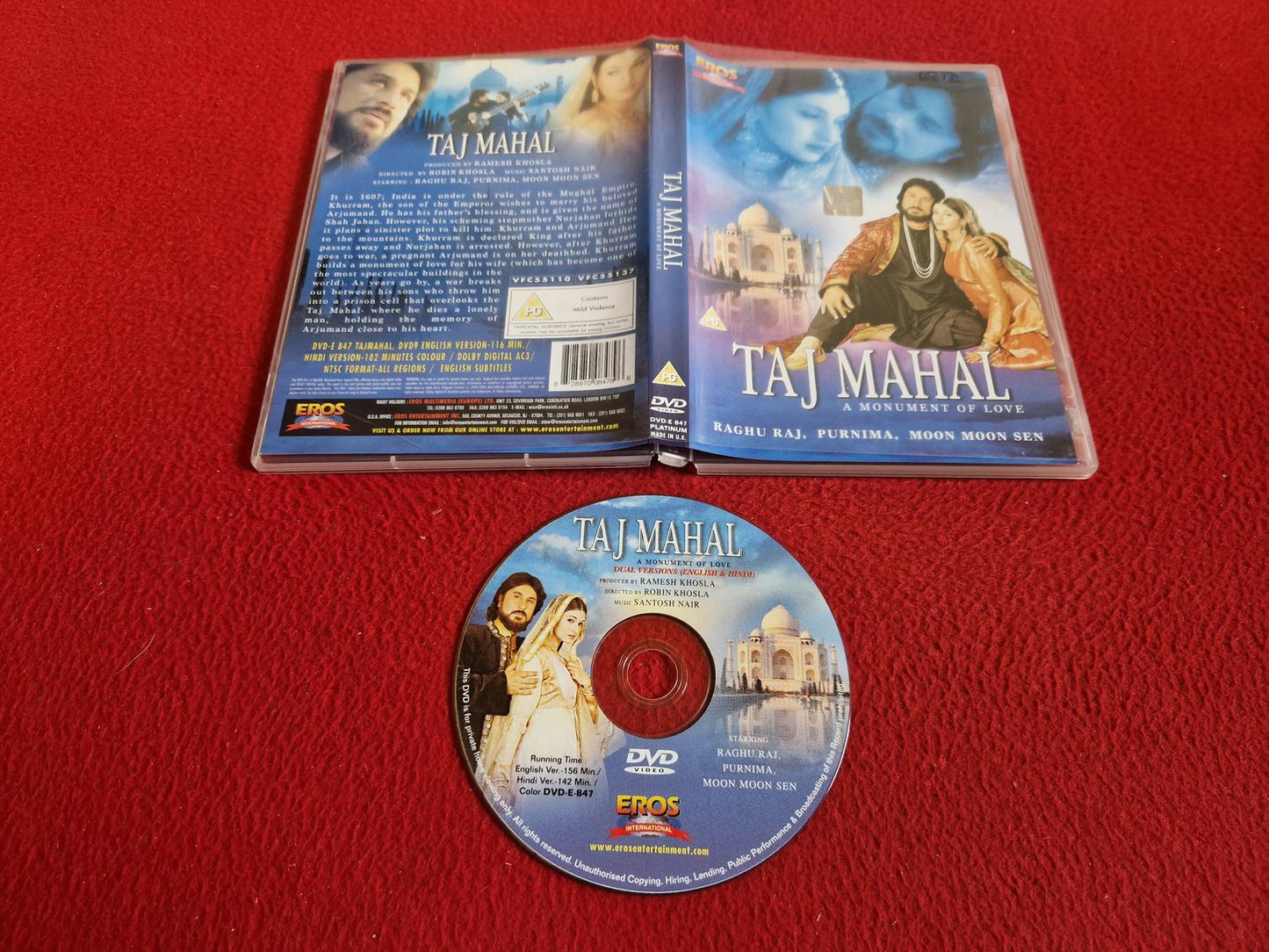 TAJ MAHAL DVD